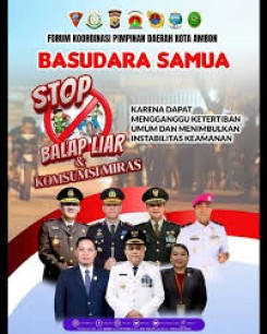 Stop Balap Liar dan Minuman Keras